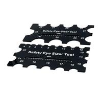 Outil pour les yeux sûrs au crochet | 2 pièces Outil auxiliaire pour les yeux de sécurité - Fournit des mesures de 4 mm à 32 mm pour réaliser des loisirs animaux en peluche | Fabrication de jouets