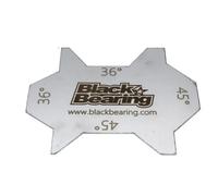 Outil pour mesurer l'angle des roulement du casques Black Bearing Argenté