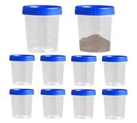 Outil pour mesures, tasses à mesurer polyvalentes, tasses de mélange 10 pièces Mesure précise | Bécher gradué portable au design lisse pour mélanger et mesurer facilement