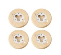 Outil pour ouvrir des bouteilles innovantes rondes en bois, décapsuleur, fournitures d'ouverture pratiques pour décapsuleur