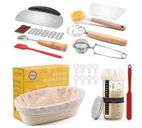 Outil pour panier de fermentation du pain -11Ensemble de paniers à pain, vannerie en osier