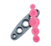 Outil pour Recouvrir les Boutons en Tissu - Kit Professionnel de Confection de Boutons et Accessoires de Pulls - Multifonctionnel Fait Main- Rose