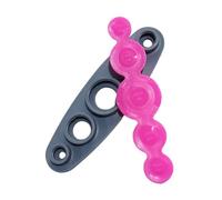 Outil pour Recouvrir les Boutons en Tissu, Kit Professionnel de Confection de Boutons et Accessoires de Pulls, Multifonctionnel Fait Main- Rose Rouge