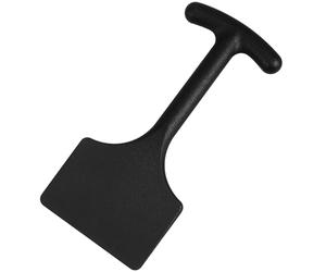 Outil pour Rentrer la Moquette, Noir Pelle à Bord Biseauté | Plastique Léger pour Finitions Nettes, Pose sur Escaliers et Couloirs, Adapté aux Tringles de Fixation