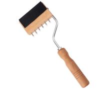 Outil pour Sangles d'Ameublement à Col Cygne, Manche Bois Tendeur de Sangle Professionnel Tendeur Sangle Tapissier pour Tapis Toile Fournitures de Réparation avec Design Effet Levier