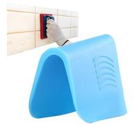 Outil pour sceller les outils de finition, outil pour l'application de coulis | Applicateur portable pour mortier de remplissage de brique | Grattoir à joint blanc, outil de lissage des joints, maison