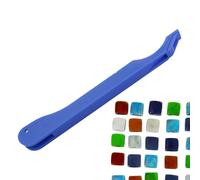 Outil pour vitrail, applicateur de feuille de cuivre, fournitures de bricolage, 14 x 1,8 x 1,1 cm, aluminium ergonomique avec prise en main lisse, contrôle de pression constant, idéal pour les projets