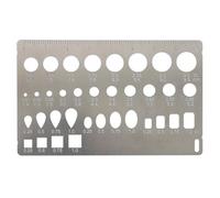 Outil Précis D'étrier De Jauge De Diamantine Pour Les Bijoutiers, Les Évaluateurs De Pierres Précieuses Et Les Amateurs De Bijoux Précis