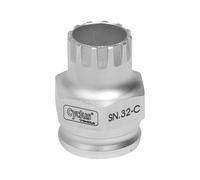 Outil pro démonte cassette Cyclus shimano - miche 8v. snap.in 179967 Argenté 32 mm
