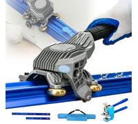 Outil Professionnel De Coupe De Carreaux Avec Pince Et Rail De Guidage - Ventouses Intégrées Et 5 Roulettes En Cuivre Pour Carreaux De 10 Mm D'épaisseur,3.8m