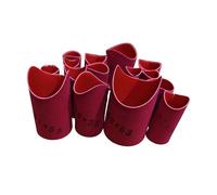 Outil professionnel de gabarit de selles de tuyaux en cuir de haute précision pour rainurer et souder avec précision dans différentes tailles de tuyaux Leather Saddles Template