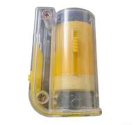 Outil professionnel de marquage des abeilles, attrape-abeilles à une main pour le marquage et l'élevage, bouteille en plastique avec piston, 90 x 41,5 mm, jaune