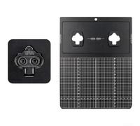 Outil professionnel de réglage de la plaque de verrouillage SPD pour pédales de montagne et de route compatibles avec des marquages clairs pour un positionnement précis des crampons (pour VTT)