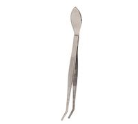 Outil Professionnel incurvé Bonsai Tweezers en Acier Inoxydable avec Spatule pour le Jardinage et les Soins des Plantes
