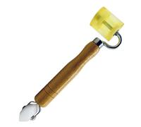 Outil professionnel Penny Roller Outil multi-usages Rouleau de couture efficace en bois Facile à transporter pour toit et soudage