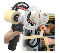 Outil professionnel pour enrouler des brides de câble pour la hvac tuyaux pour les tuyaux carrés et de cuivre 70-380 RPM bobineuse à ruban électrique pour la climatisation