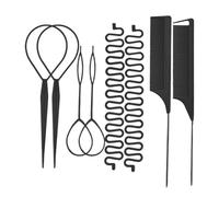 Outil Queue De Cheval Peigne À Tresser Antidérapant | Outil Boucle De Cheveux Pour Événements Formels Rencontre Maison Fête Plage Sortie École Femmes Filles Copine
