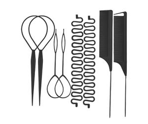 Outil Queue De Cheval Peigne À Tresser Antidérapant | Outil Boucle De Cheveux Pour Événements Formels Rencontre Maison Fête Plage Sortie École Femmes Filles Copine