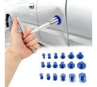 Outil Réparation de Debosselage,19pcs Kit Débosselage Ventouse,Kit Retrait Dent Enlèvement,Kit Debosselage Sans Peinture,Outils de Réparation Carrosserie,Kit Réparation Bosses Voiture (Style 2)