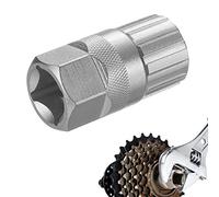 Outil réparation Retrait Roue Libre vélo Cassettes, Demonte Roue Libre, Outil de Démontage de Roue Libre de vélo de Montagne, Compatible Roues Libres 6, 7, 8, 9, 10, 11 Vitesses (Manchon allongé)