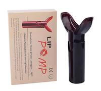 Outil repulpant pour les lèvres, appareil repulpant à lèvres rouge avec design incurvé, ventouse non chirurgicale pour des lèvres plus pulpeuses, outil de beauté rapide pour les événements et le