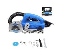 Outil Retrait Joints Carrelage,Machine Nettoyage Rainures-1200W 9000 Tr min,Système Aspiration,Coupe Stable,Réglage Profondeur pour Réparation Carrelage Cuisine Salle de Bain