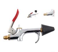 Outil Rinçage Clim Auto Alliage Buse 11mm | Alliage durable, buse 11mm précise, filetage 1/4 pouce, idéal clim auto, rouge compact