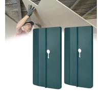 Outil Robuste pour Pose Plaques de Plâtre, Outil de Levage Maintient la Plaque en Place Lors L'installation du Support - Utilisation Simple et Gain Temps(Blue,2pcs)