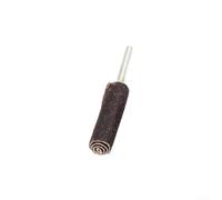 Outil rotatif abrasif pour métal, tête de meulage cylindrique grain 120 avec tige de 3 mm, compatible avec perceuse pneumatique électrique et droite (3 x 6 x 30 mm)