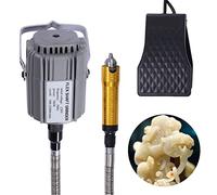 Outil rotatif Flex Shaft Grinder Carver Kit multifonction avec pédale de contrôle 780 W Accessoire robuste pour le travail des métaux, le ponçage et le polissage
