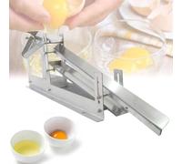 Outil séparateur d'œufs - Réglable pour la séparation du blanc et du jaune d'œuf, épaisseur de 2 mm, filtre liquide efficace, haute capacité de 500 à 800 pièces/H