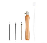 Outil Tissage Felting Aiguille Punch Enfileur Intégré(A)