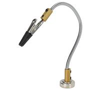 Outil troisième main ajustable pour soudure et réparation électronique, base magnétique puissante, bras flexible, pince résistante à la chaleur, pour assemblage et bricolage