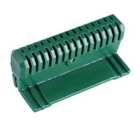 Outil Universel de Dressage de Barre de Tronçonneuse, Rail de Barre de Guidage en Acier Fin Durable avec Jauge de Profondeur pour Pelouse et Jardin, 11 Cm X 6 Cm X 4