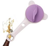 Outil universel d'ouverture d'étain, outil ergonomique multifonction, extracteur de couvercle de bocal à torsion lisse, accessoire de cuisine léger, gadget culinaire avec style moderne, outil de