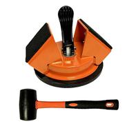 Outil Ventouse Pour Revêtement De Sol | Expert Avec Marteau - Tire-Lames De Sol Stratifié Renforcé,Pour l'Installation et la Fixation de Bois, Carrelage, Lames LVP, Bois Dur, Joints, Terrasse et Planc