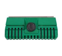 Outil Vert de Réparation de Rail de Guide pour Tronçonneuse | Plastique Compact et Portable, Affûtage du Rail de Guidage, pour Chaîne et Barre de Guide