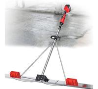 Outil Vibrant pour Béton Grattoir éLectrique Finition pour béton, Finition électrique, niveleur à Batterie, niveleur sans Fil Commercial, 1,8 m