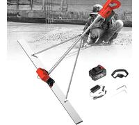 Outil Vibrant pour Béton RèGle Nivellement Ciment Chape éLectrique Kit de vibrateur pour Chape à béton, vibrateur de Finition du béton, Moteur électrique sans Fil pour Chape à béton, Panneau