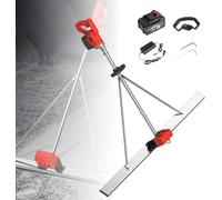 Outil Vibrant pour Béton RèGle Nivellement Ciment Chape éLectrique Kit vibratoire pour Chape en béton, Finition du béton, niveleur de à Batterie, Machine vibrante de Finition du Ciment pour