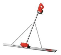 Outil Vibrant pour Béton Vibrateur pour Chape de Vibrateur à électrique, kit de Vibration de en béton, Efficace et Portable, Moteur de Finition de Ciment sans Fil, Panneau en Acier inoxyd