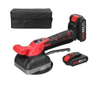 Outil Vibration Carrelage Machine À Carrelage 21V, Haute Capacité De Charge, Outil De Pose De Carreaux Muraux Et De Sol, Outil Vibrant, Outils Utilitaires Avec Ventouse Élargie(2pcs battery)