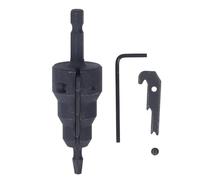 Outillage de Décolletage 1/4 Pouce, Acier au Carbone, Pour Perceuse et Outils Électriques - Lame Remplaçable, Résistant à l’Usure, Usage Électrique et Industriel