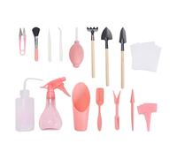 Outils, 16 pièces/Ensemble Mini Ensemble d'outils de Jardinage Outil de Transplantation kit Jardin Transplantation pour l'entretien des Plantes Jardin intérieur (Rose), Jardinage