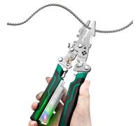 Outils à dénuder - Coupe-fil universel, dispositif de test de tension, pince à sertir les bornes | Installation de circuits industriels à domicile, réparation de câblage, matériel professionnel, équip