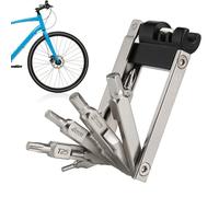 Outils À Fonctions Multiples Pour Vélo - Clé à Molette Multifonctionnelle Pliable,Outils de Réparation pour Bicyclette | pour l'Entretien des Bicyclettes Vélos de Parc et Motocyclettes