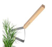 Outils à main génériques contre les mauvaises herbes - Outil de jardin de grattage, outil d'espèce de - Manuel de triangle en métal Weeder | Fournitures de jardinage avec une poignée en bois