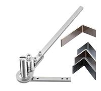 Outils à main pour plier les métaux : cintreuse manuelle en acier pour épaisseurs de 1 à 4,5 mm | Frein de fabrication robuste pour lames de barres d'armature de fil - Outil