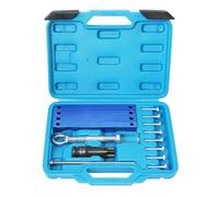 Outils arbre à cames Kit Outils Calage Moteur compatible avec Mercedes Benz M157/M276/M278 avec T100 et outil d'extraction d'injecteur