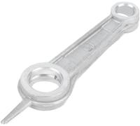 Outils compatibles avec Bielle en aluminium à double axe en fonte d'aluminium à petite inertie en métal pour moteur de remplacement automobile Pièces de rechange pour tondeuse à gazon